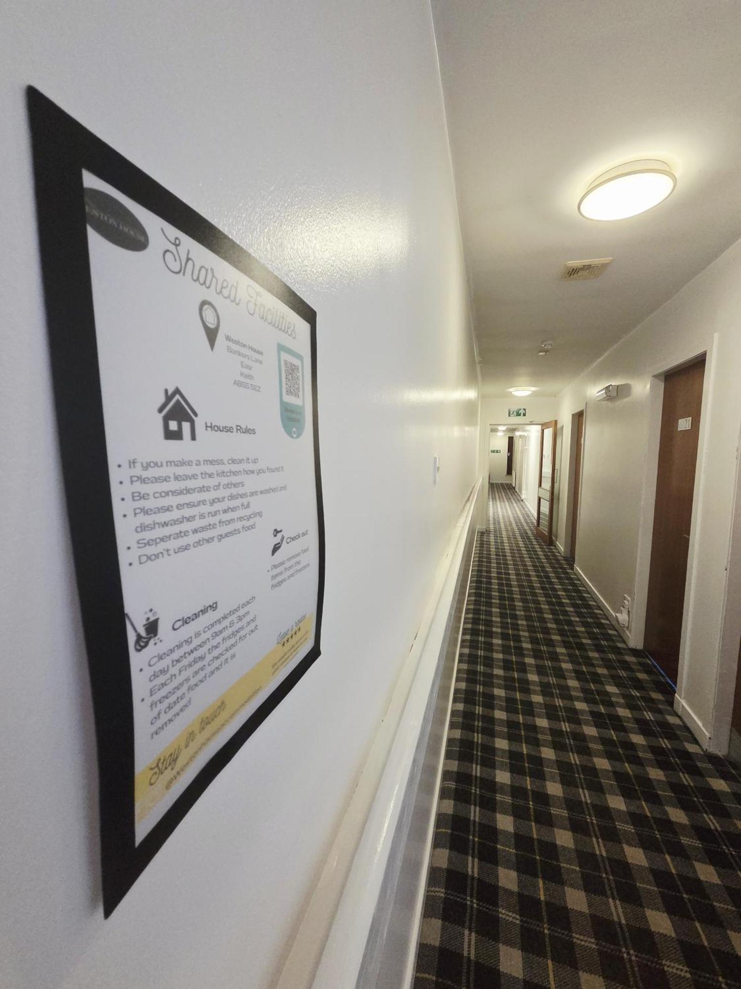 Weston House Keith Pansiyon Dış mekan fotoğraf